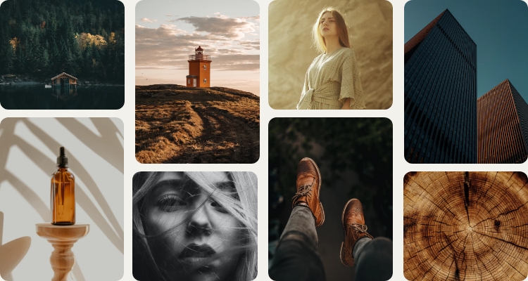 Exemples d'images Unsplash